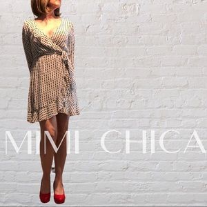 Mimi Chica polka dot dress